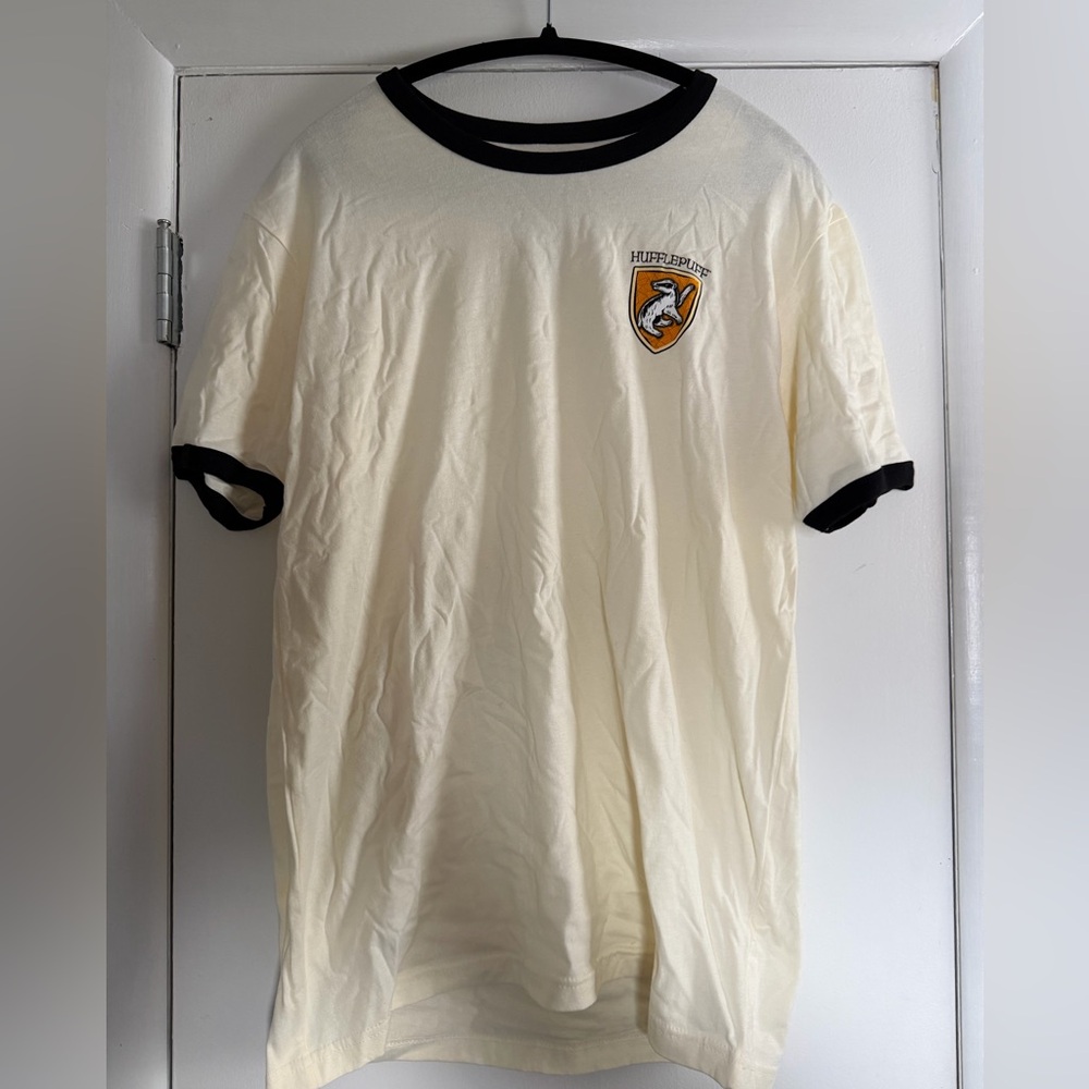 Harry Potter Hufflepuff Ringer Tee